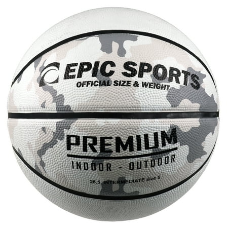 Epic Multi-Color Camo Premium Recreational Basketballs