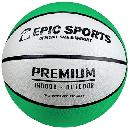 Epic Multi-Color Premium Rubber Recreational Basketballs