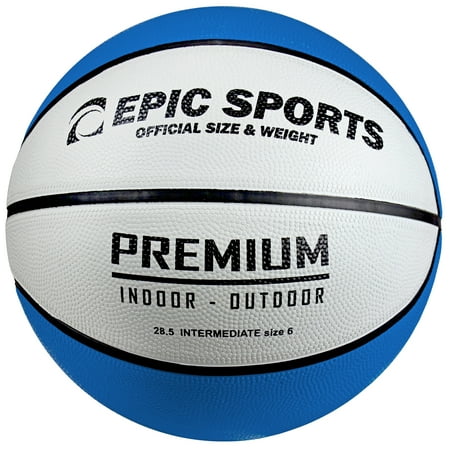 Epic Multi-Color Premium Rubber Recreational Basketballs
