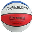 thumbnail image 1 of Epic Multi-Color Premium Rubber Recreational Basketballs, 1 of 1