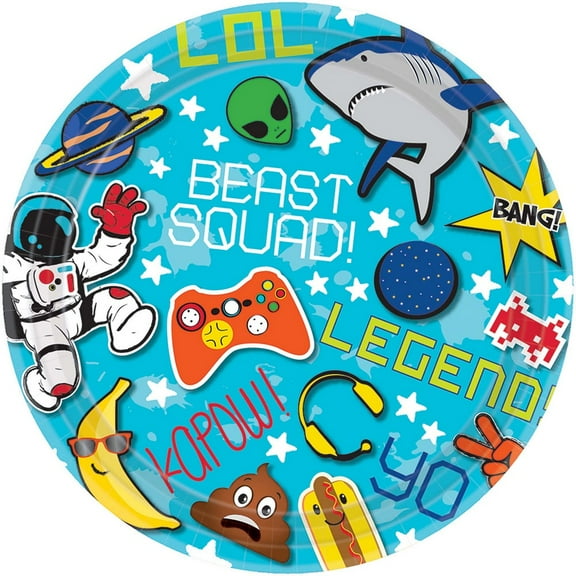 Epic Party 7" Dessert Plate (8 Count)