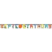 Epic Party Jumbo Add-An-Age Letter Banner