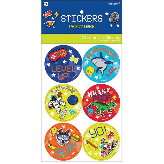 Epic Party Stickers (24)