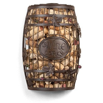 Wine barrel cork holder sale
