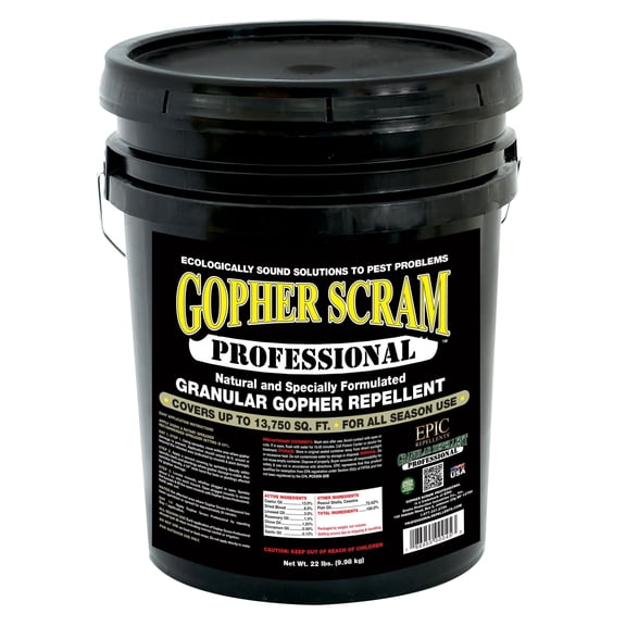 Epic Professional Gopher Scram Repellent 22lb Bucket