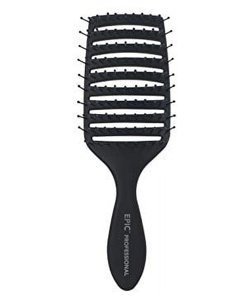 Epic Professional Quick Dry Hair Brush Black