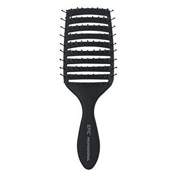 Epic Professional Quick Dry Hair Brush Black
