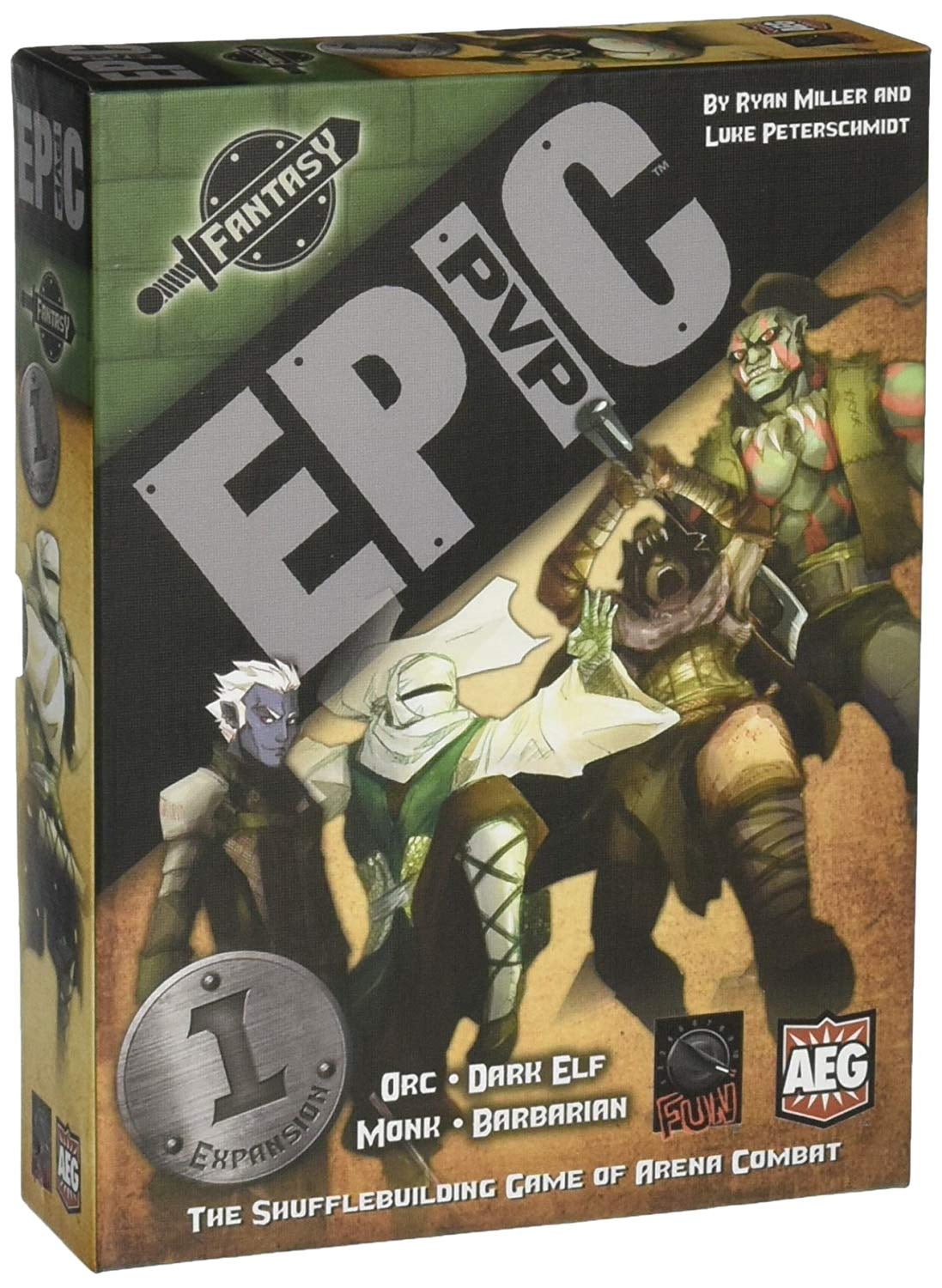 Epic PVP Fantasy Board Game - 4 Player Card Battle Game With Race & Class Decks