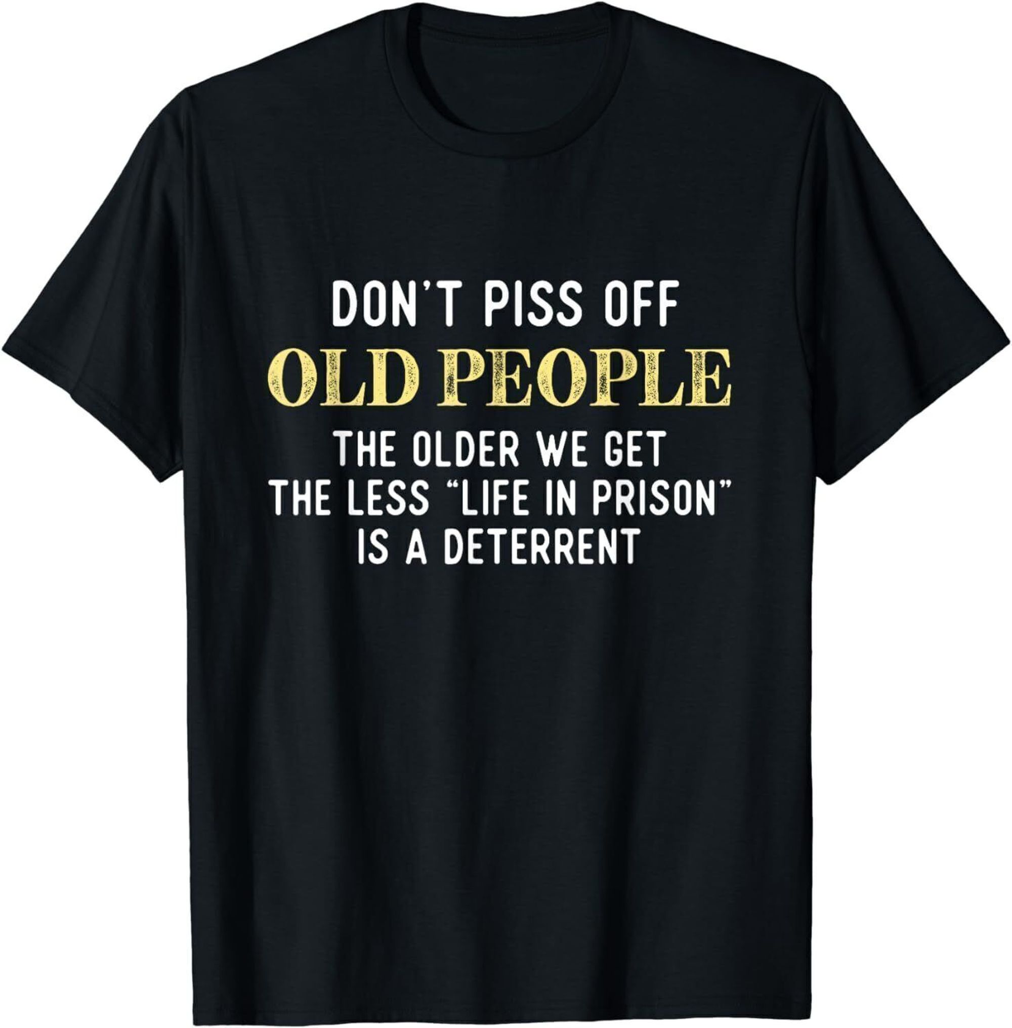 Epic Revenge Caution Senior Fury T-Shirt for Men/Women - Walmart.com 