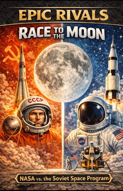 Epic Rivals Epic Rivals Race to the Moon: NASA vs. the Soviet Space Program, (Paperback)