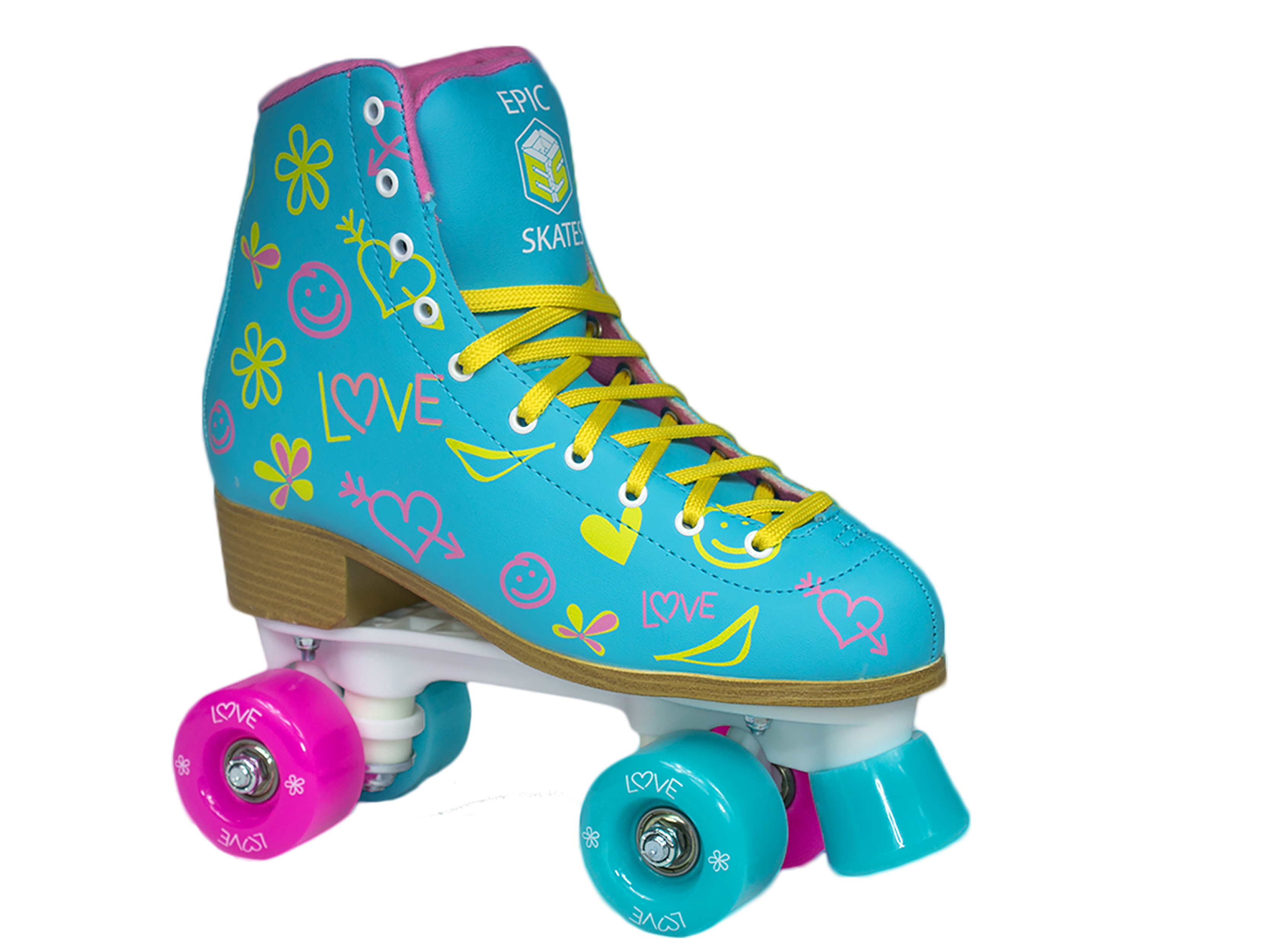 Epic Skates Splash Quad Roller Skates - Size 9