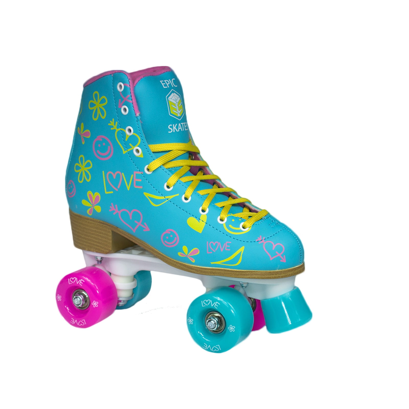 Epic Splash Quad Roller Skates - Size 4