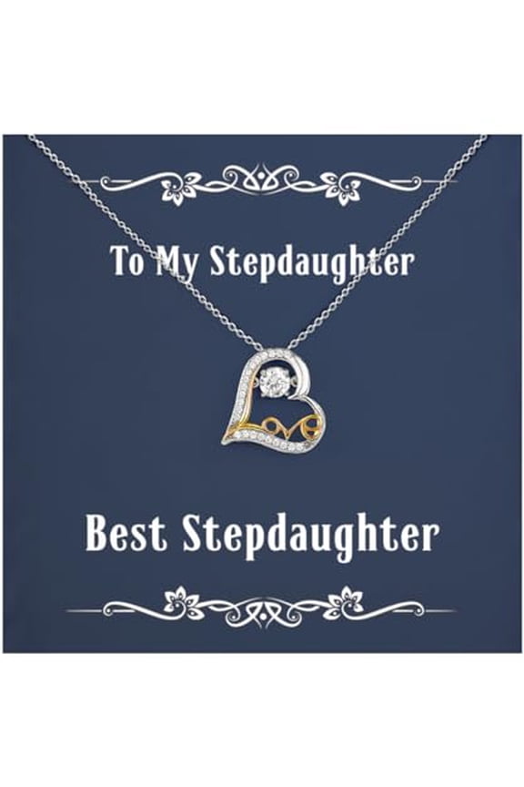 Epic Stepdaughter Gifts, Best Stepdaughter, Best Birthday Love Dancing Necklace For Daughter From Dad, Gift ideas for stepdaughters, What to get stepdaughter for Christmas, Best gifts for teenage
