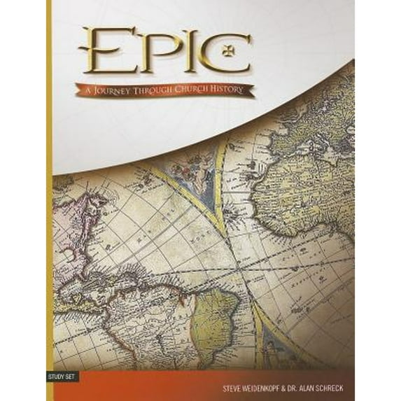 Pre-Owned Epic: A Journey Through Church History, Study Set, 1, by Steve Weidenkopf and Dr. Alan Schreck (Paperback), RELIGION / Christianity / Catholic, English