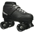 thumbnail image 1 of Epic Super Nitro Black Quad Speed Roller Skates- Size 7, 1 of 9