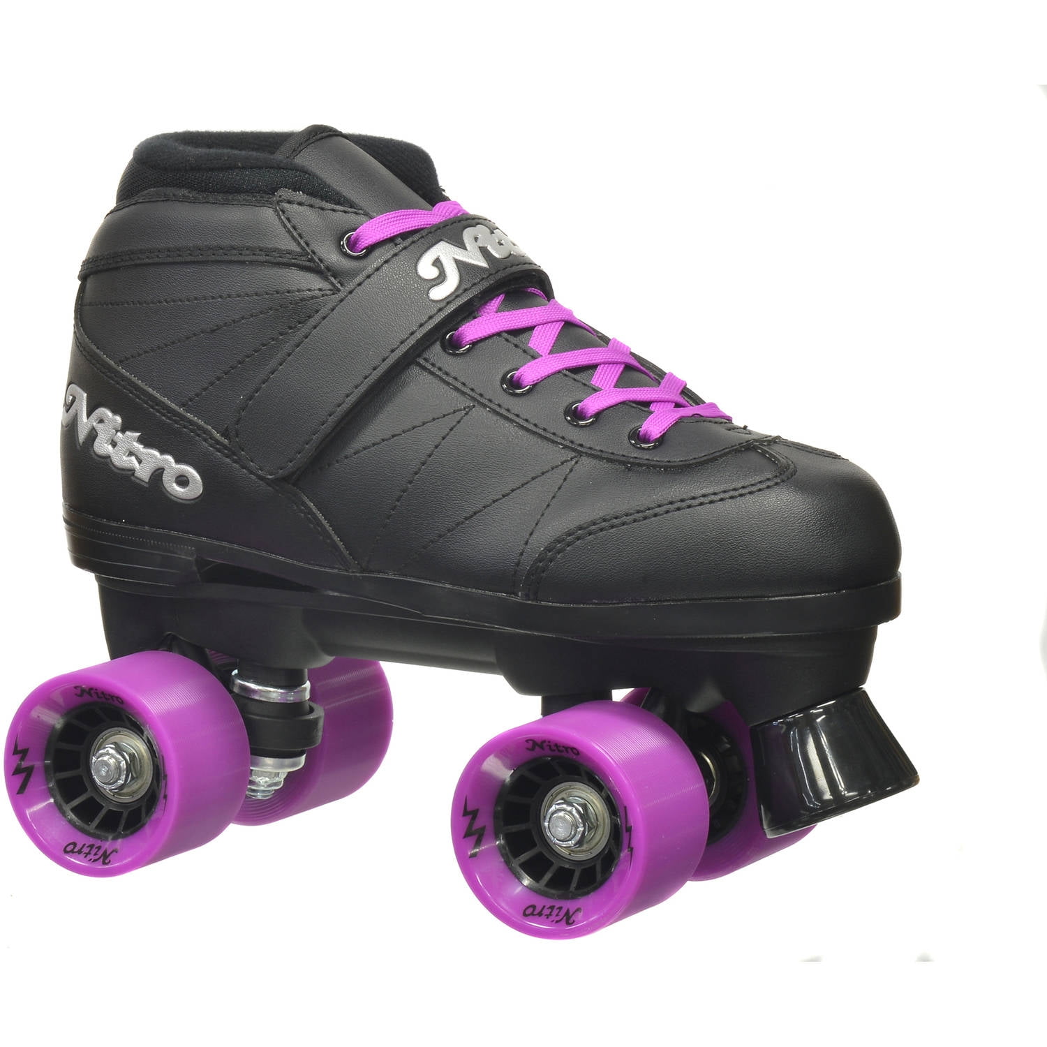 Epic Super Nitro Purple Quad Speed Roller Skates