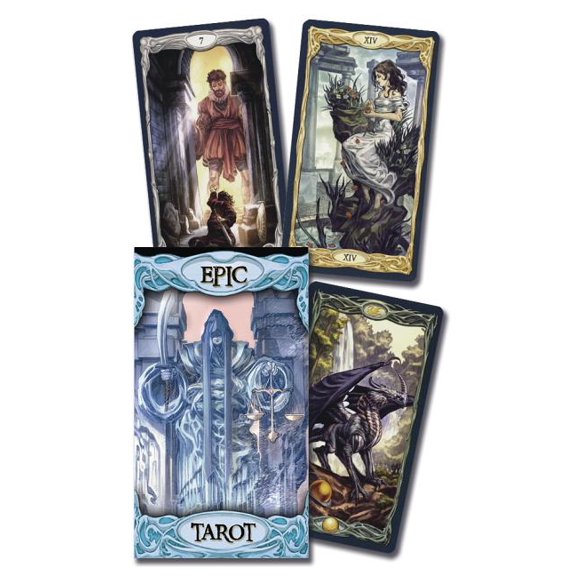 Epic Tarot Deck, (Hardcover)
