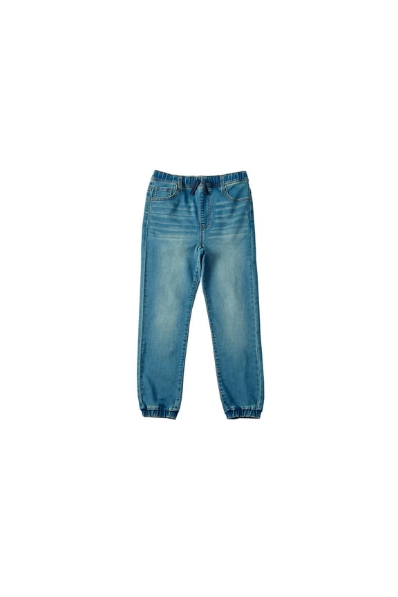 Big Boys Denim Joggers Leonard Wash 14-16