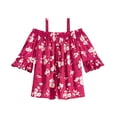 thumbnail image 1 of Epic Threads Big Girls Off The Shoulder Top Floral XL (16), 1 of 1