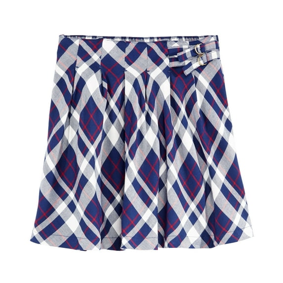 Epic Threads Big Girls Plaid Skirt Gray MED