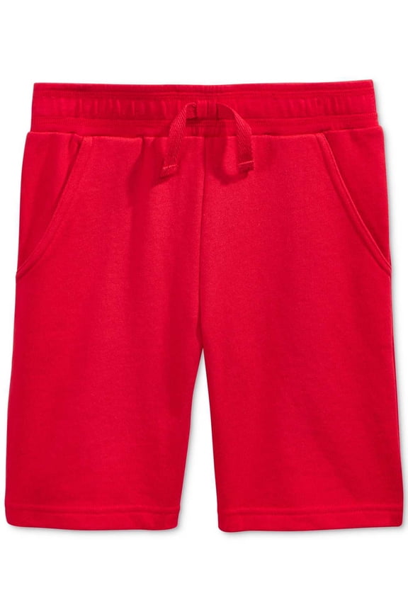 Boys Shorts, Red, 2