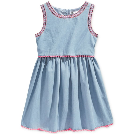 Epic Threads Girls Dress (Large, Light Blue)