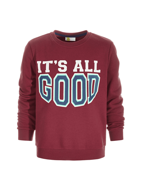 Little & Big Boys It's All Good Graphic Sweatshirt
