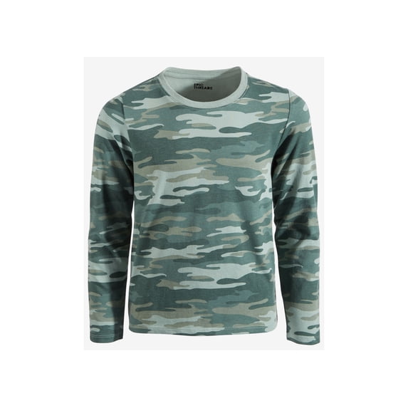 Epic Threads Little Boys Camo Print Shirt Oregano 4T