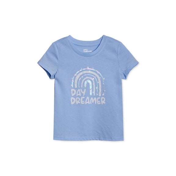 Epic Threads Little Girls Day Dreamer T-Shirt Flutter Blue 3T REG