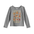 thumbnail image 1 of Epic Threads Toddler Girls Gingerbread T-Shirt (Gray, 6), 1 of 1