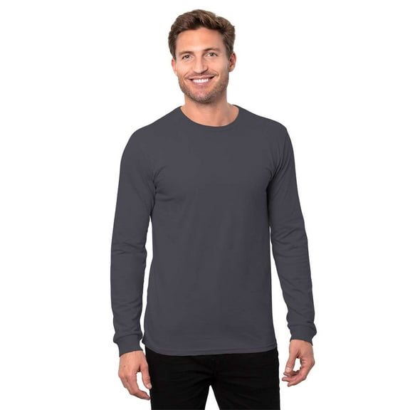 Threadfast Apparel T3000 Epic Long Sleeve T-Shirt-Graphite-4XL