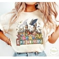 thumbnail image 1 of Epic Universe Family T-Shirts,, Universal Epic Universe Matching Shirts,Ivory Color,Size XL, 1 of 5