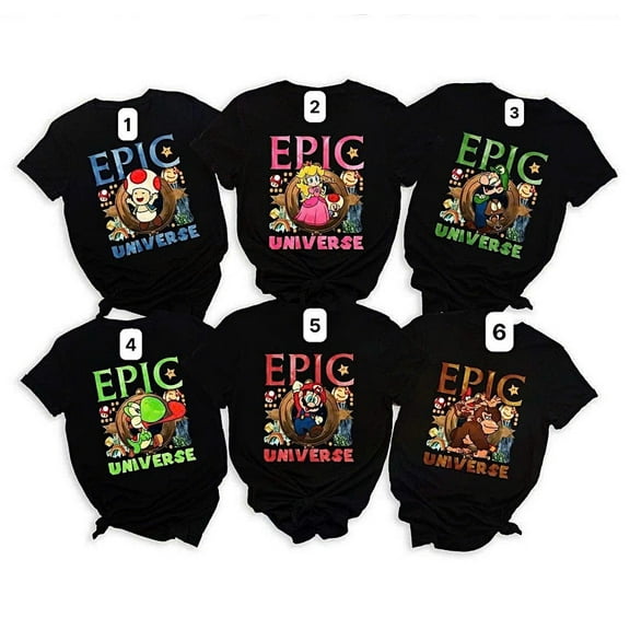 Epic Universe Shirt, Orlando Park Epic Universe Shirts, Epic Universe Family Shirts, Epic Universe Shirt 2025, Epic Universe Family Shirts