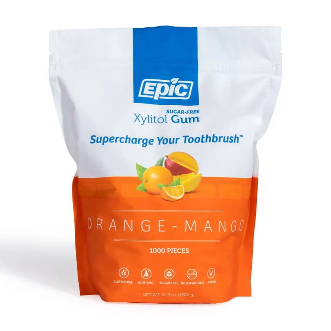 Epic Xylitol Chewing Gum Sugar Free & Aspartame Free Chewing Gum