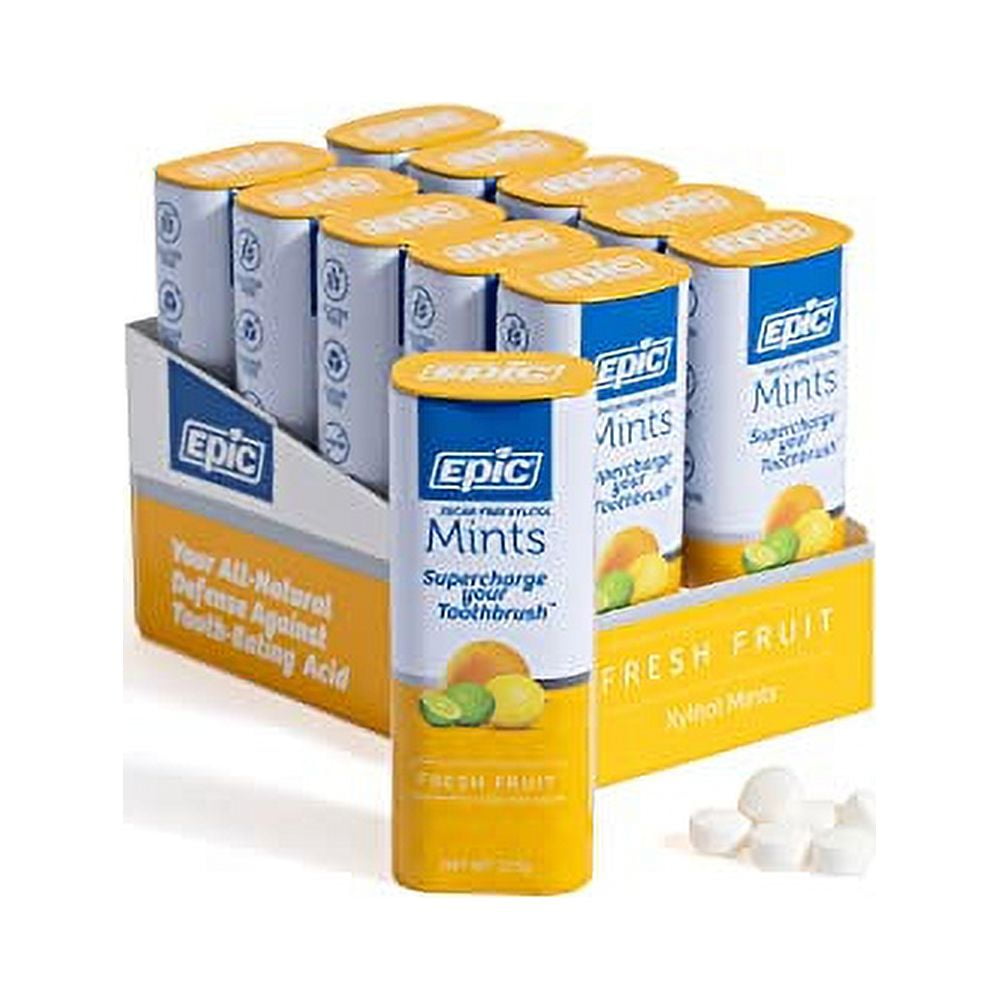 Epic Xylitol Mints - .. Sugar Free & Aspartame .. Free Mints Sweetened ...