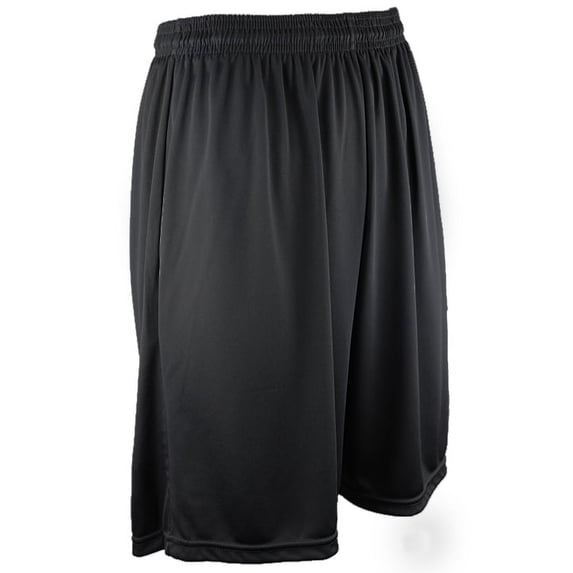 Epic Adult 6.75" To 7.5" Inseam & No Pocket Black Sports/ Soccer Shorts