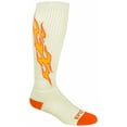thumbnail image 1 of Epic Youth Flame - Cute Novelty Fun Design Knee-High Socks (1-Pair), 1 of 1