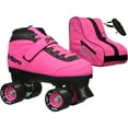 thumbnail image 1 of Epic Youth Nitro Turbo Pink Speed Roller Skates Package, 1 of 9