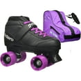 thumbnail image 1 of Epic Youth Super Nitro Purple Speed Roller Skates Package, 1 of 9