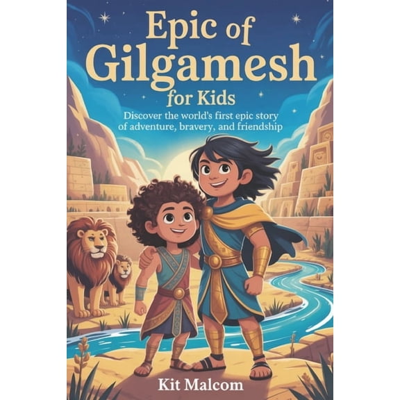 Epic of Gilgamesh for Kids: Discover the World's First Epic Story of Adventure, Bravery, and Friendship, (Paperback)