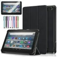thumbnail image 2 of For Amazon Fire 7 2022 12th Gen Case Kids Shockproof Tablet Smart Cover Handle Blue New 2 of 13