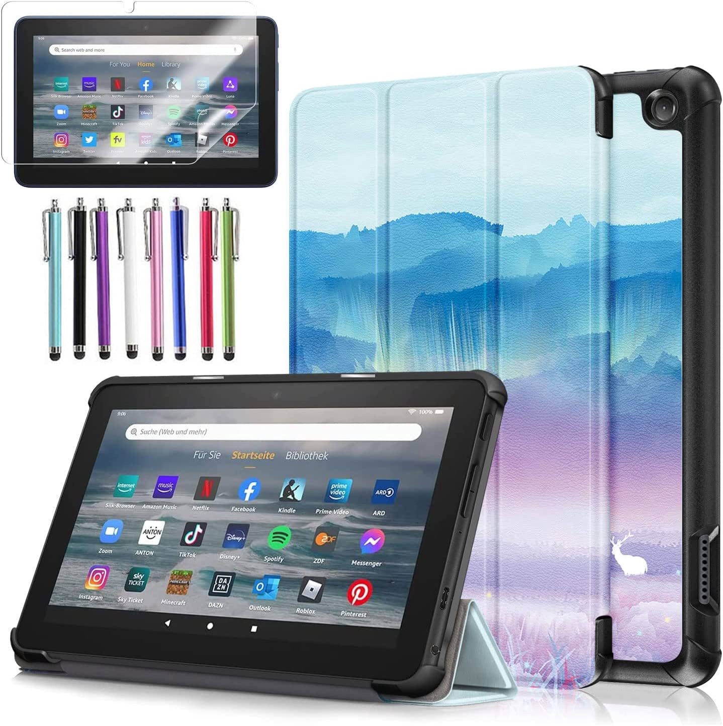 EpicGadget Case for Amazon Fire 7 (12th Generation, 2022 Released ...