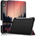 thumbnail image 1 of EpicGadget Case for New iPad Mini 6 (2021 Model, 6th Generation 8.3") Lightweight Slim Tri-Fold Shell Auto Wake/Sleep Folding Stand Pencil Holder Case Cover for iPad mini 6 2021 8.3-Inch (Forest Dusk), 1 of 5