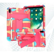 EpicGadget Case for iPad 10th Generation 10.9 Inch 2022 Released - Heavy Duty Rugged Hybrid Case with Kickstand Pencil Holder Cover Case Candy/Pink