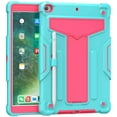 thumbnail image 1 of EpicGadget Case for iPad 10.2 (9th/8th/7th Gen) Protective Rugged Hybrid Case with Kickstand Pencil Holder Cover for Apple 10.2 Inch iPad 9th/8th/7th Generation 2021/2020/2019 Release (Teal/Pink), 1 of 5