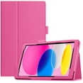 thumbnail image 1 of EpicGadget Case for iPad 10th Generation 10.9 Inch 2022 Released - Lightweight Slim PU Leather Stand Auto Wake/Sleep Folio Cover Case + 1 Stylus (Pink), 1 of 5