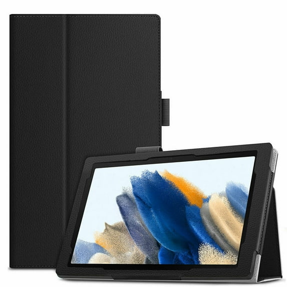 EpicGadget Galaxy Tab A8 10.5'' Case 2022 (SM-X200/SM-X205/SM-X207) Lightweight PU Leather Folding Stand Cover and Auto Wake-Sleep Function Case Fit for Samsung Galaxy A8 10.5 inch Tablet (Black)