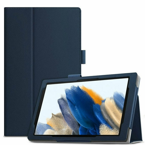 EpicGadget Galaxy Tab A8 10.5'' Case 2022 (SM-X200/SM-X205/SM-X207) Lightweight PU Leather Folding Stand Cover and Auto Wake-Sleep Function Case Fit for Samsung Galaxy A8 10.5 inch Tablet (Blue)