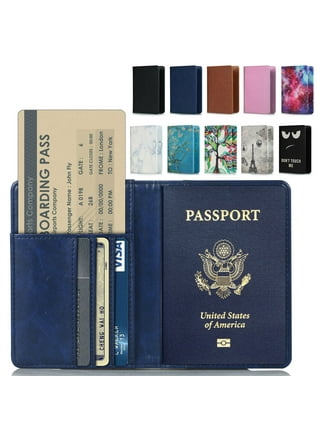 Olive Green Travel Wallet & Passport Holder for Women & Men