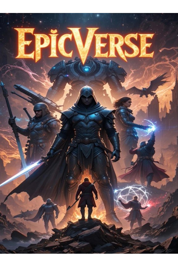 EpicVerse: The Universal Tabletop RPG System, (Hardcover)